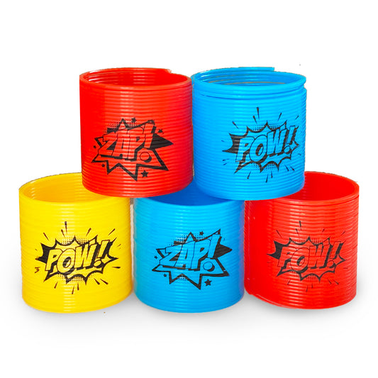 Superhero Mini Magic Springs x 4