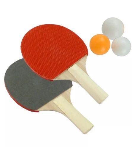 Table Tennis Ping Pong Paddle Set of 5 0383