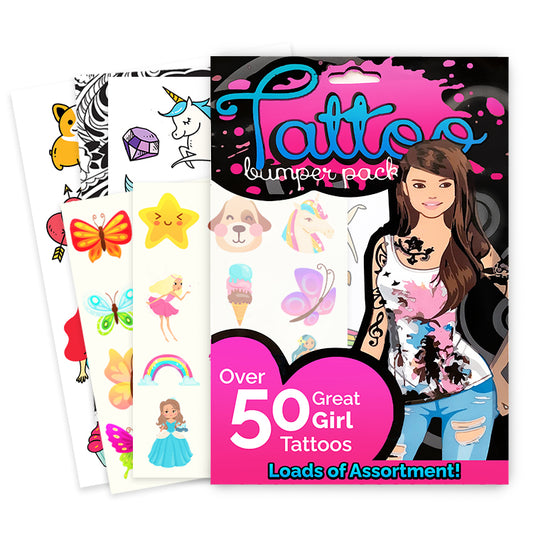 Girls Tattoo Bumper Pack