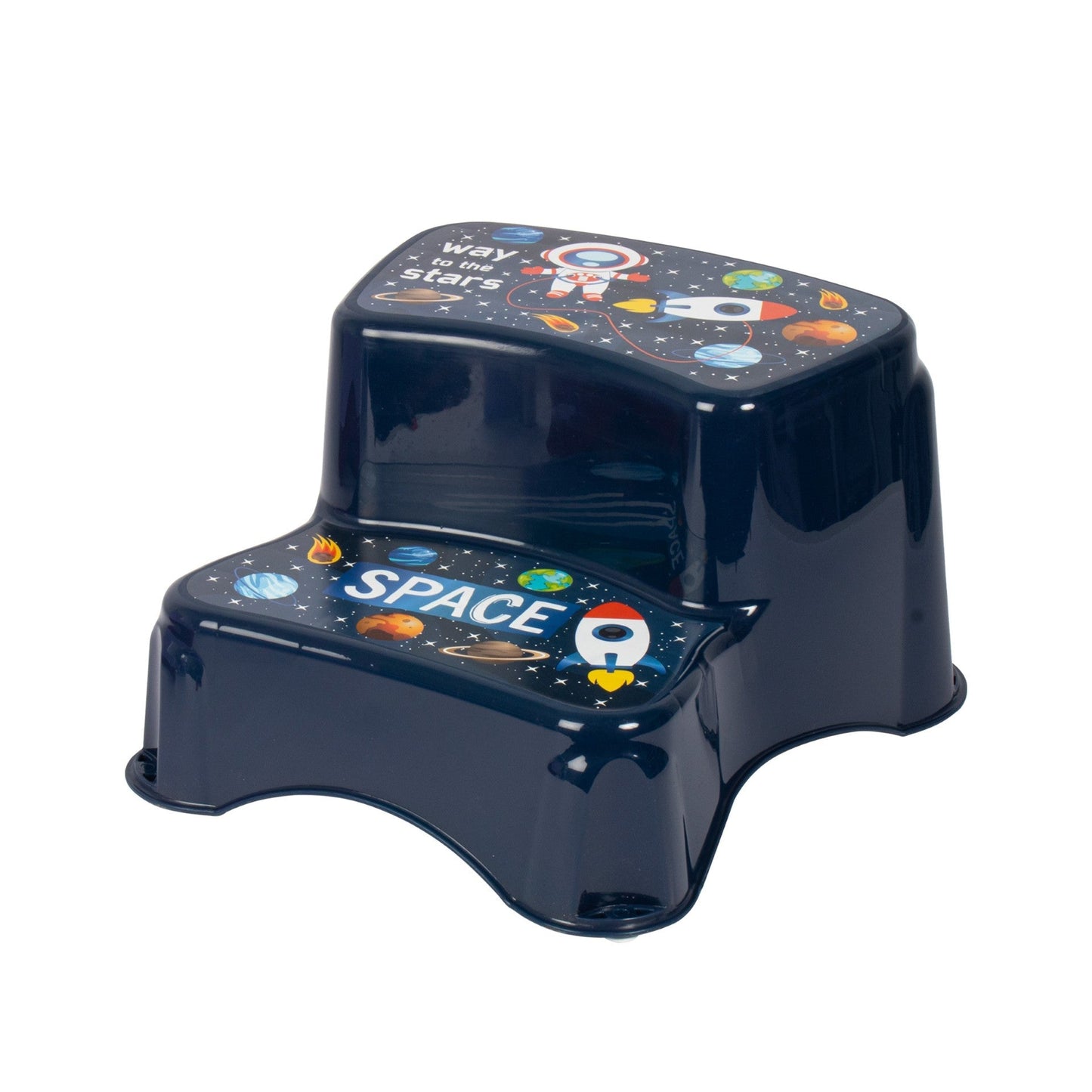 Tuffex Children Plastic Two Step Stool 39.5 x 35 x 23 cm Assorted Designs 10167 / TP506 A