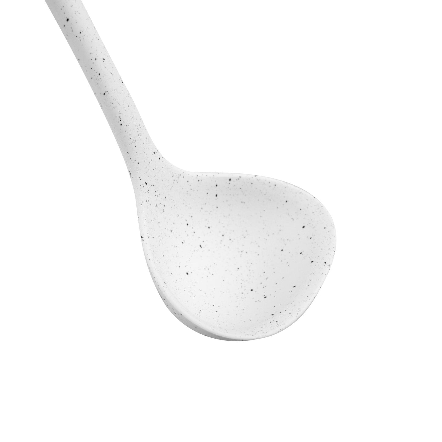 Silicone Ladle 8.5 x 29.5 cm Speckled White 10245