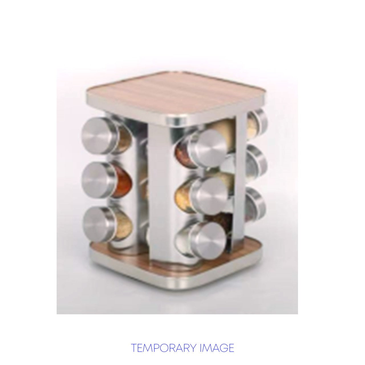 Durane Revolving Spice Rack Square 12 Jars 10513