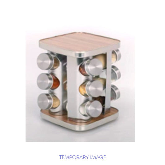 Durane Revolving Spice Rack Square 12 Jars 10513