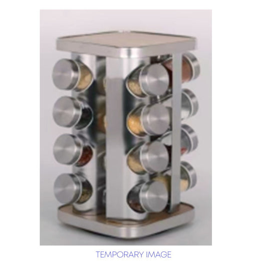 Durane Revolving Spice Rack Square 16 Jars 10514
