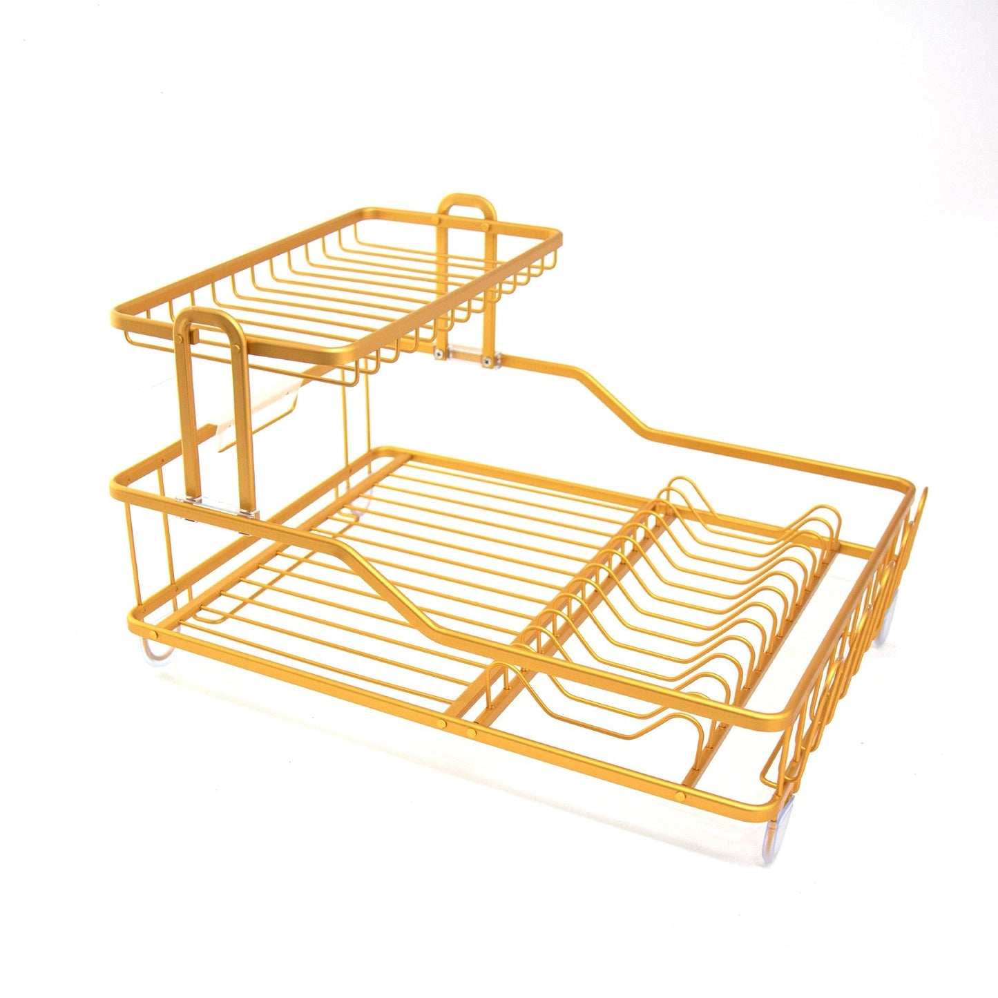 Durane Aluminium Dish Drainer Rack 47.5 X 35 X 28 Cm Copper Yellow