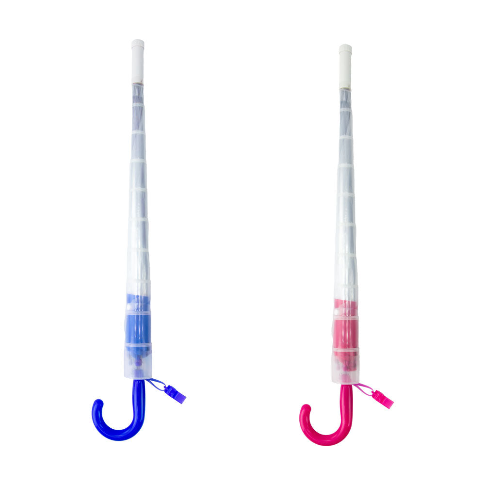 Durane Clear Kids Umbrella with Cover 48.5 cm Assorted Colours 10762