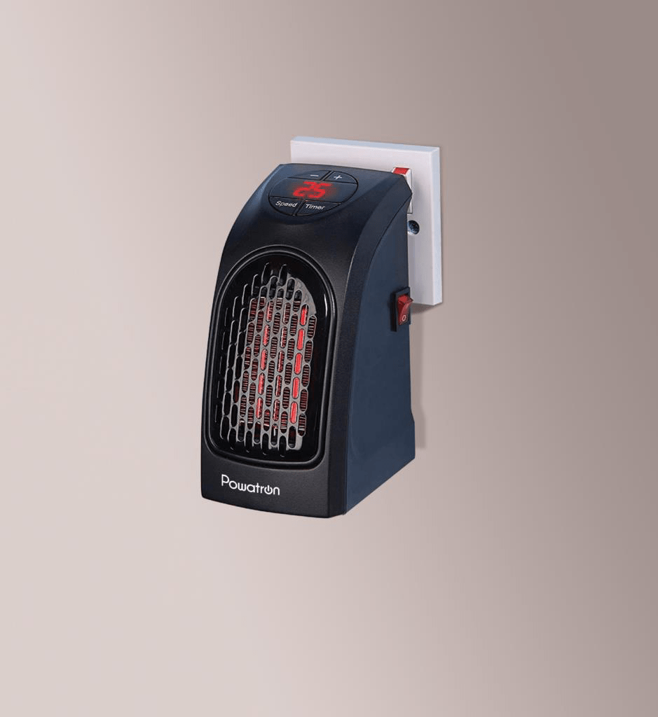 DGI Powatron Plug In Heater 400W 12.4 x 16.05 x 8.55 cm 1172  A