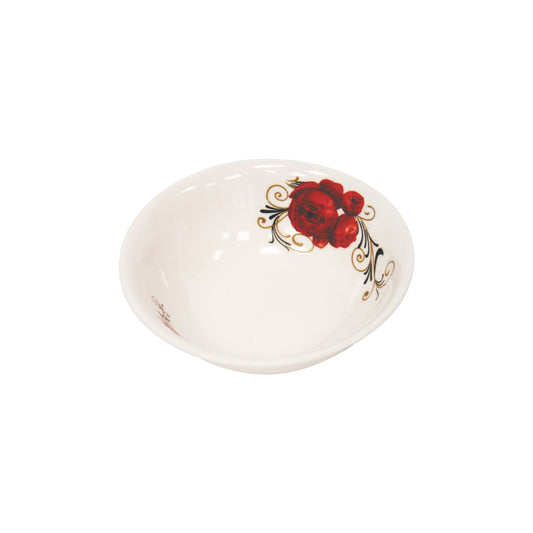 Durane Ceramic Cereal Bowl Red Rose 15 x 5cm 3170