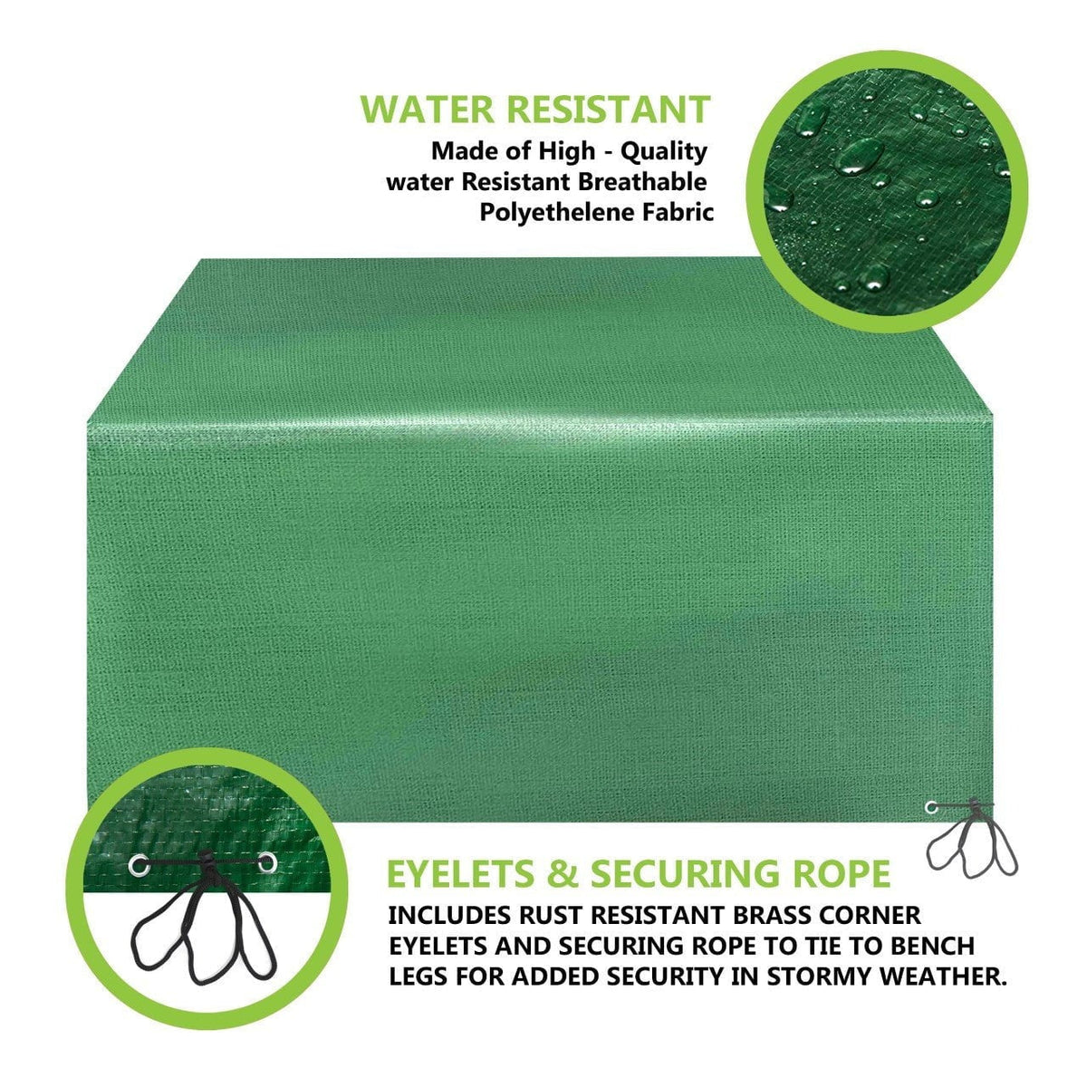 Garden Table Cover Rectangular -203cm x 102cm x 69cm