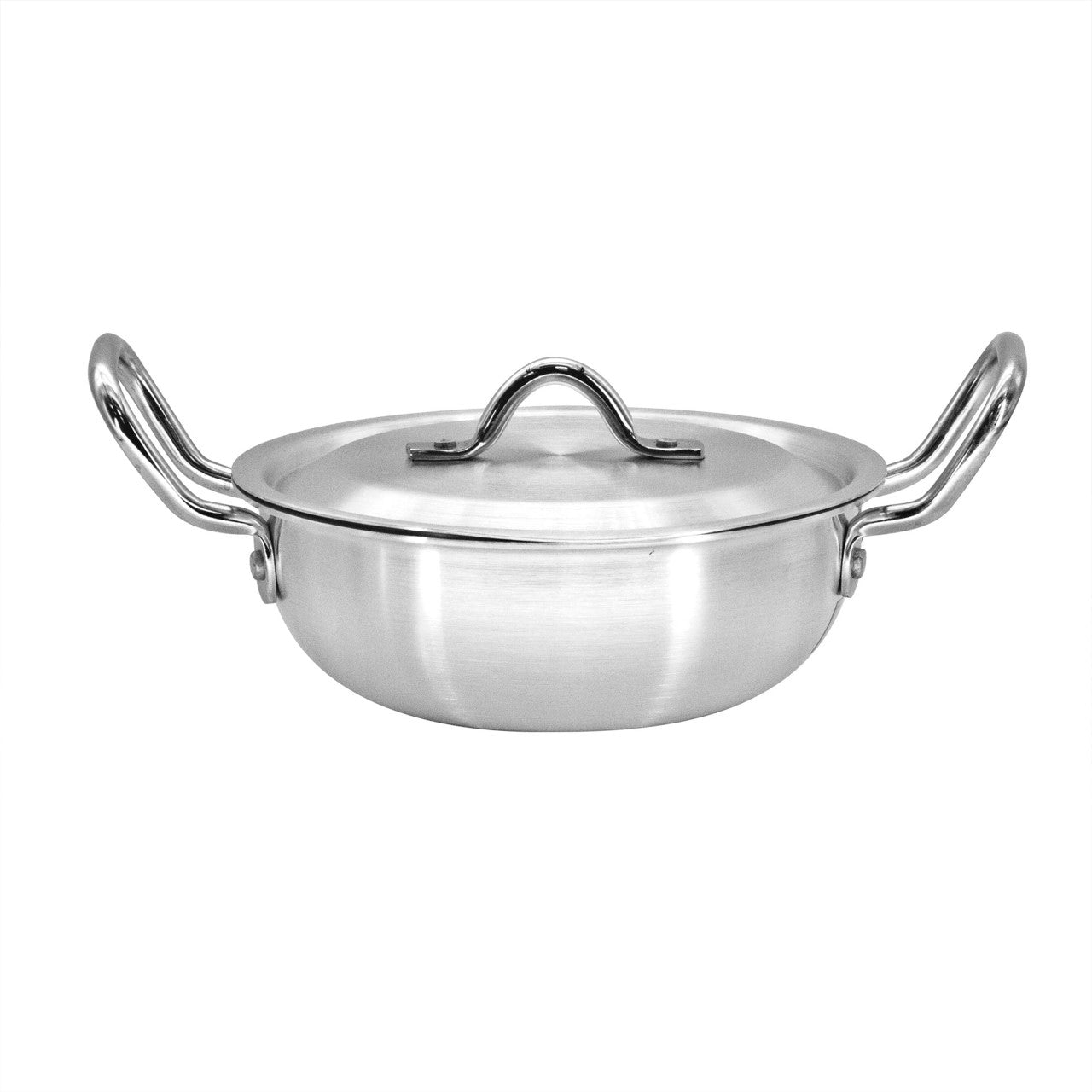 SQ Professional Galaxis Octan Aluminium Pot Karahi Set of 5 21-23-25-26-27-30cm 5885