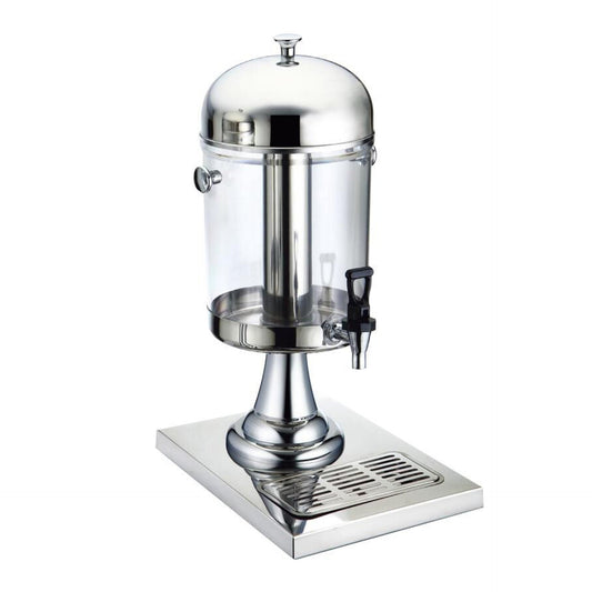 SQ Professional Stainless Steel Drink Water Juice Dispenser 6.5L Silver 7923 A