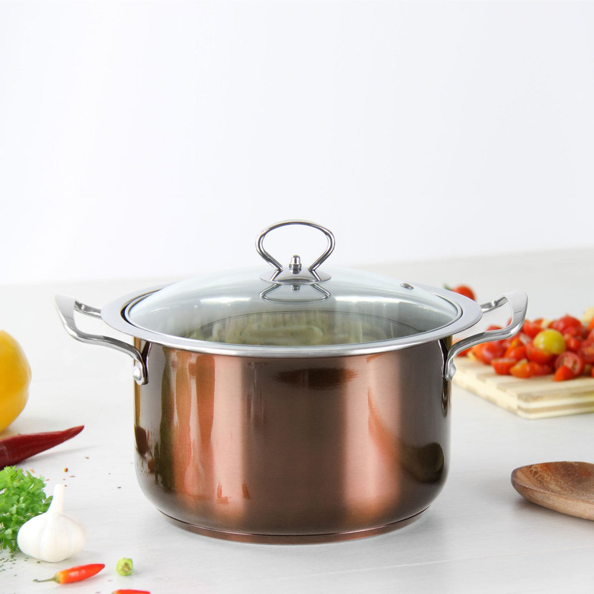 Sq Professional Gems Metallic Stockpot Set Of 3 A x inite 26 – 28 – (Big Parcel)
