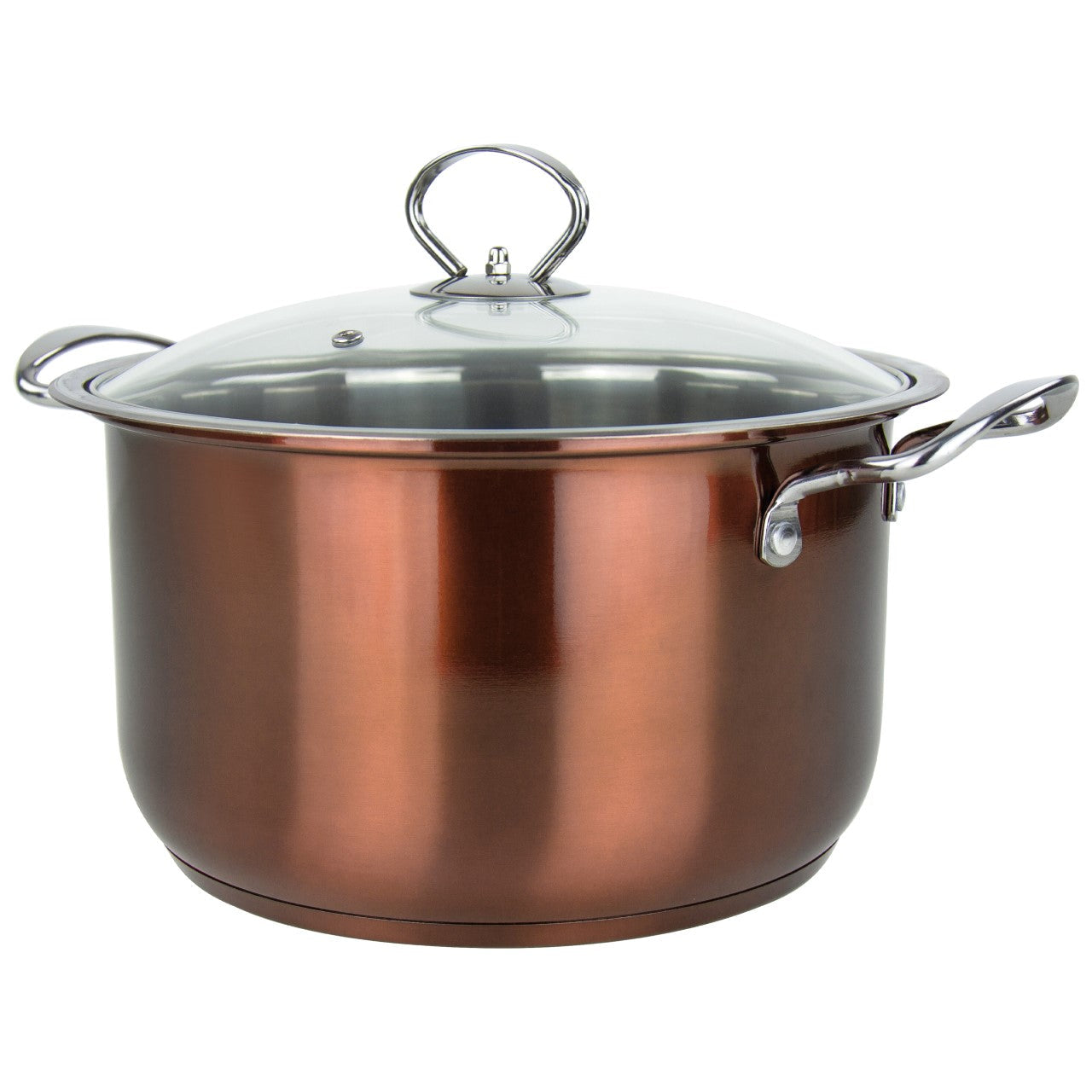 Gems Stainless Steel Stockpot Set 4Pc Axinite 3.7L- 4.7L - 5.80L - 7.5L 9583