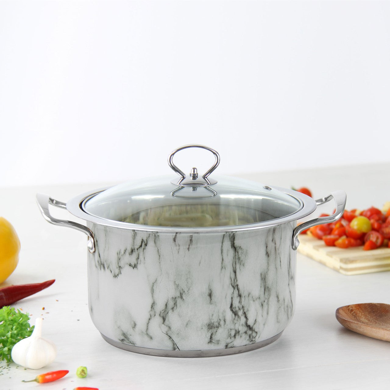 Gems Stainless Steel Stockpot Set 4pc Calac 18-20-22-24cm 9788
