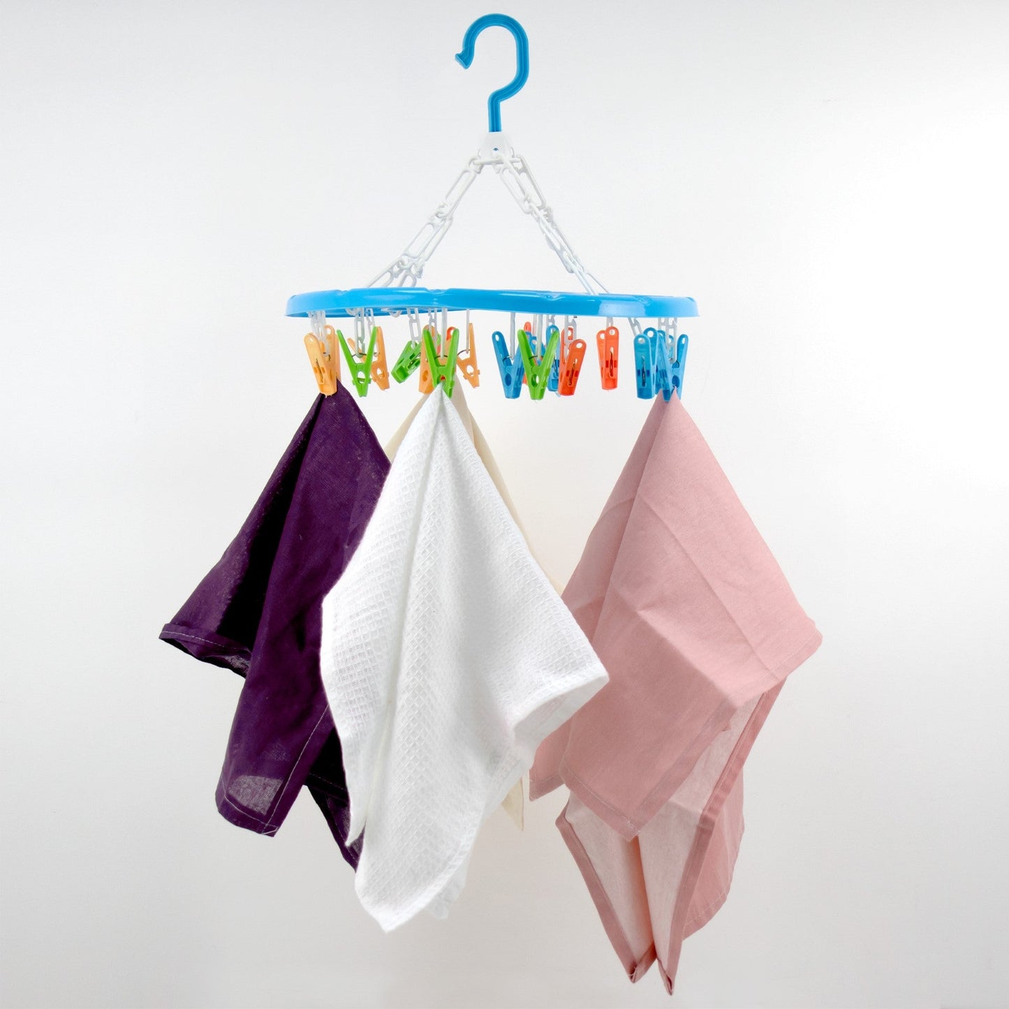 Durane Laundry Peg Hanger Round 32cm Assorted Colours 9852