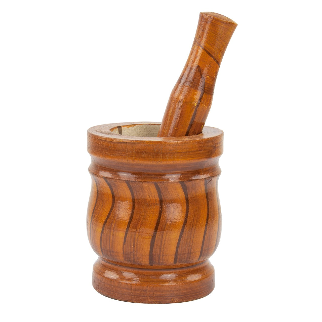 Durane Wooden Mortar & Pestle 15x18cm 9935