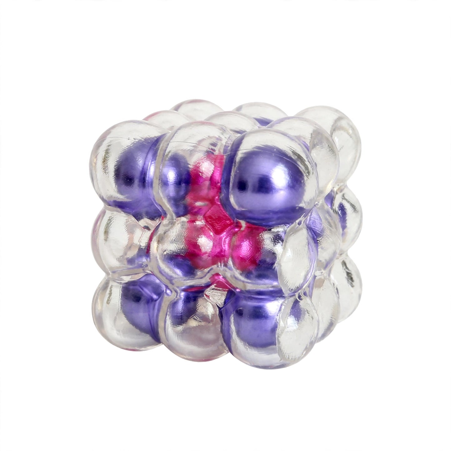 Viral Pearl Crackle Cube - Galaxy Mix Colour Squishy Fidget Sensory Toy