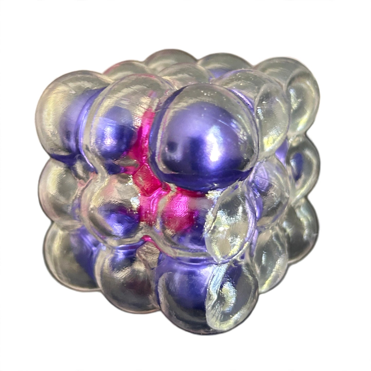 Viral Pearl Crackle Cube - Galaxy Mix Colour Squishy Fidget Sensory Toy