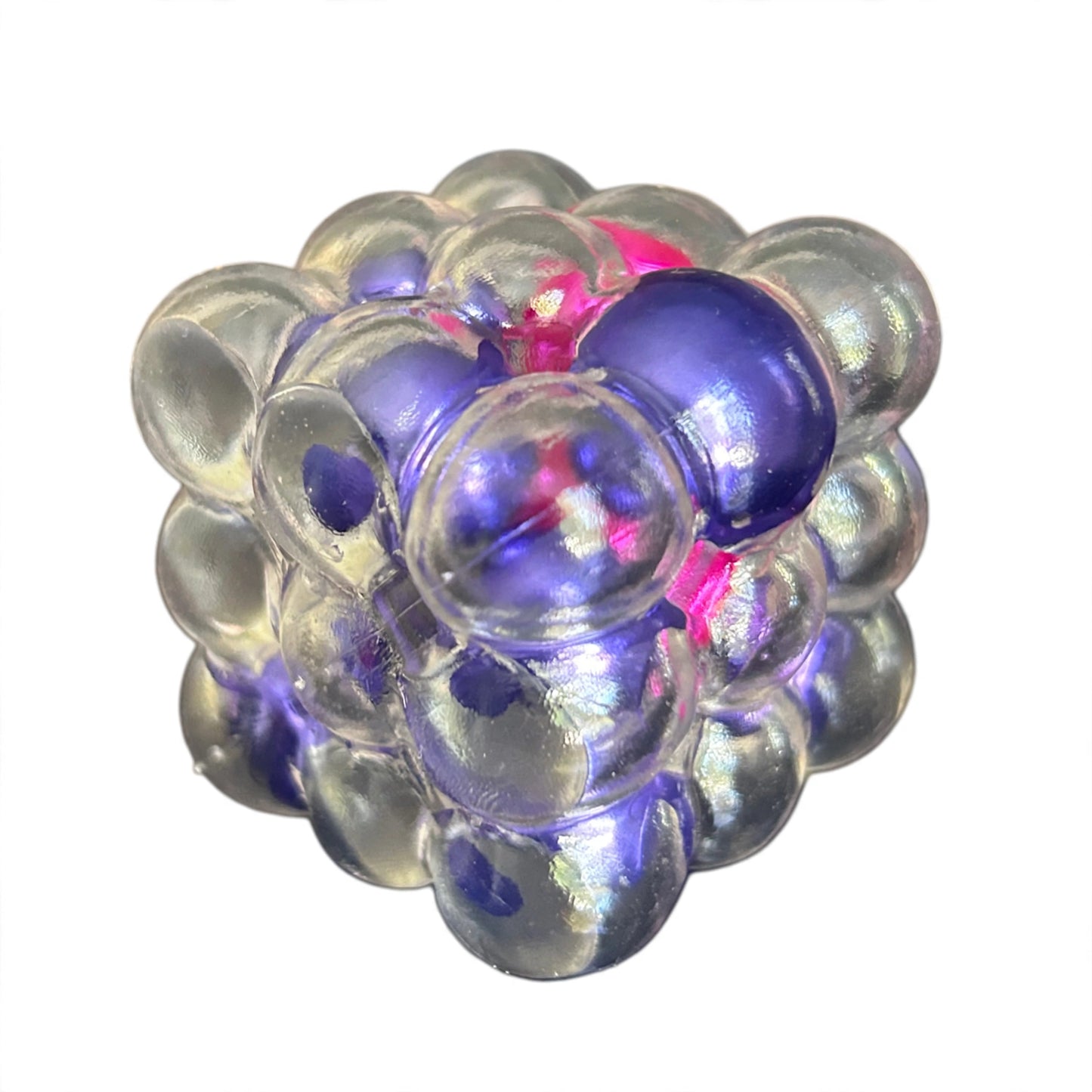 Viral Pearl Crackle Cube - Galaxy Mix Colour Squishy Fidget Sensory Toy
