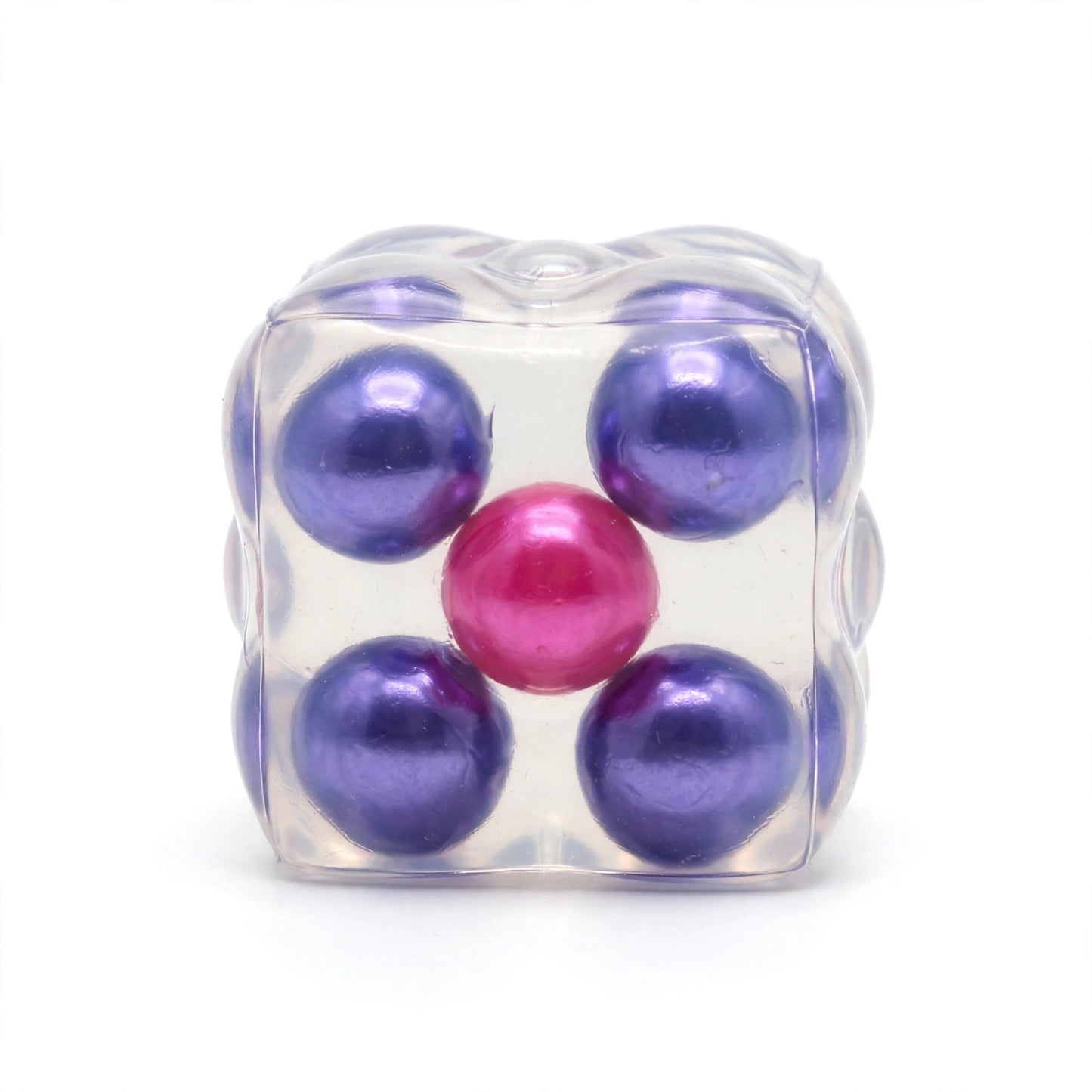 Viral Pearl Crackle Cube - Galaxy Mix Colour Squishy Fidget Sensory Toy
