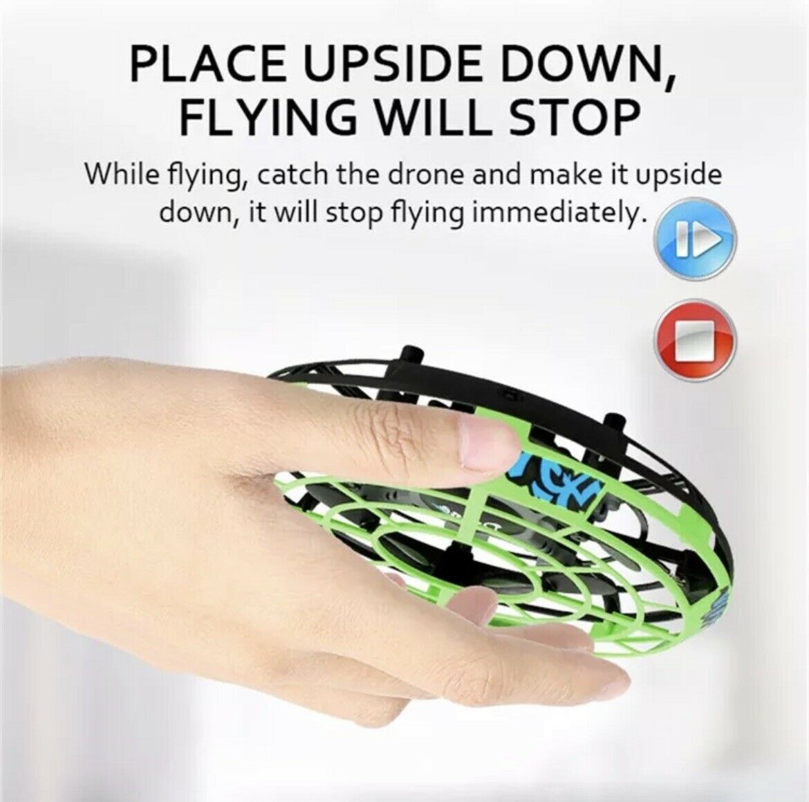 Gadget Drone Flying UFO Ball Helicopter Rechargeable