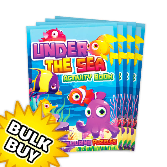 Under The Sea Mini Activity Books x36 ( BULK BUY )