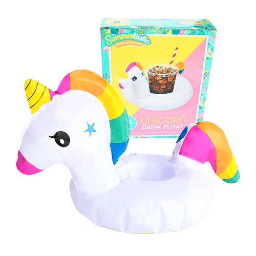 Super Unicorn Inflatable Drink Float
