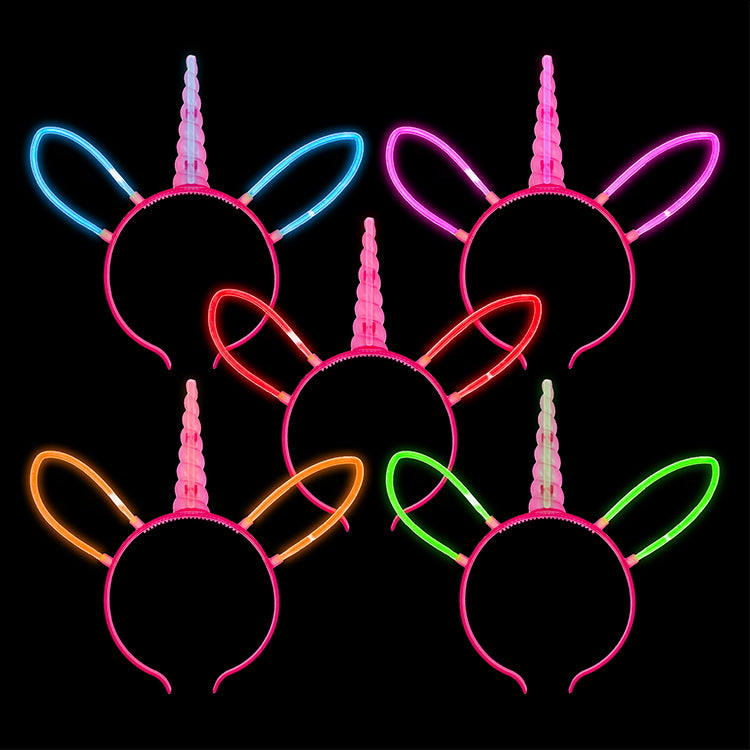 Glow in the Dark Unicorn Headband