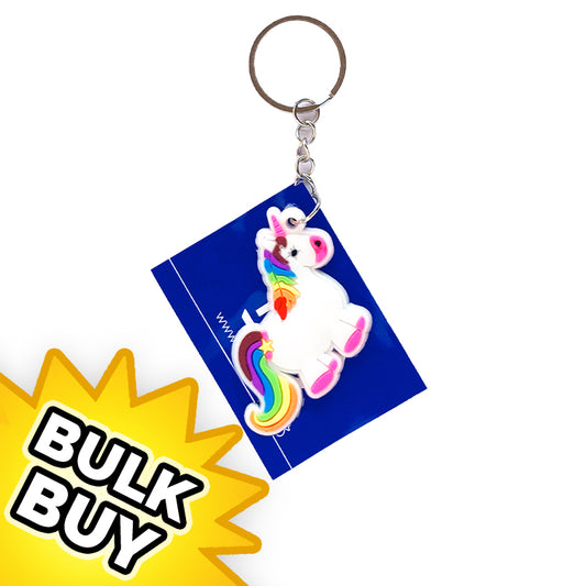 Unicorn Novelty Keychains x 48 ( BULK BUY )