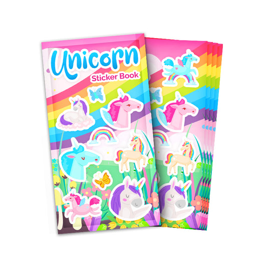 Unicorn Mini Sticker Book ( 12 Sheets )