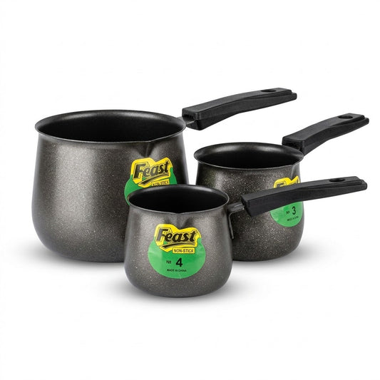 Cntay Ibrik 3 – Piece Coffee Set 397G