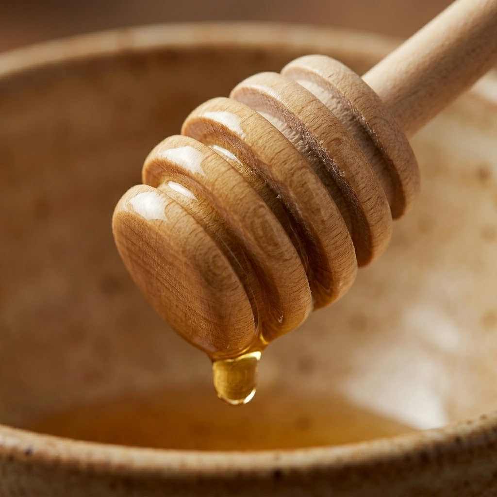 Wooden Honey Dripping Spoon Pack Of 4