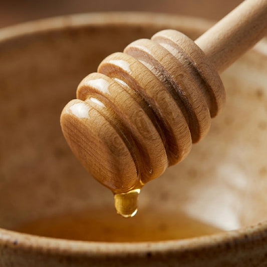 Wooden Honey Dripping Spoon Pack Of 4