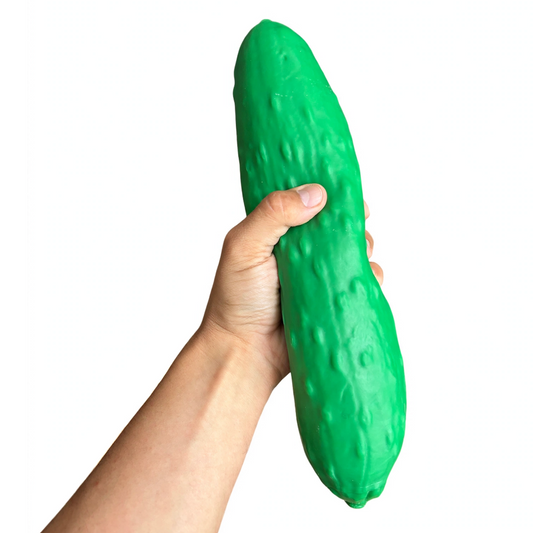 XXL Viral Jumbo Squishy Pickle - Giant Squish Sensory Fidget Toy - UK Certified