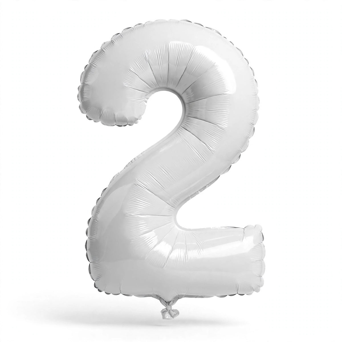 Foil Birthday Foil Balloons Numbers (0-9) 3 Colours - Gold, White, Rose Gold