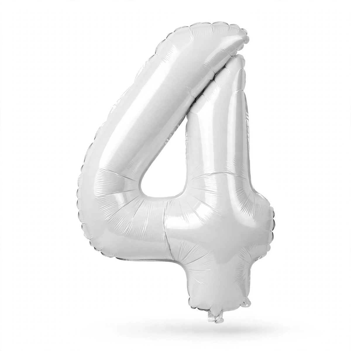 Foil Birthday Foil Balloons Numbers (0-9) 3 Colours - Gold, White, Rose Gold