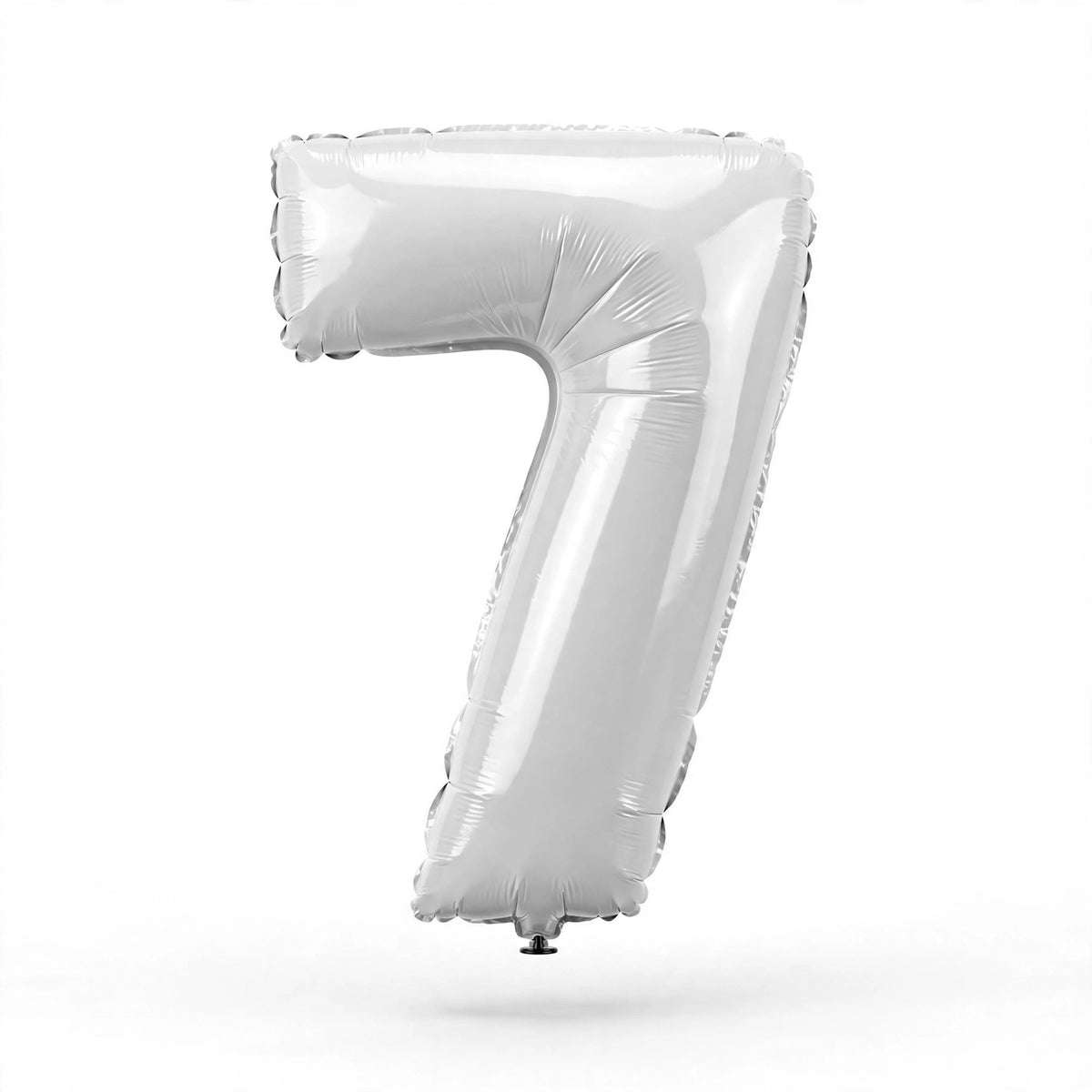 Foil Birthday Foil Balloons Numbers (0-9) 3 Colours - Gold, White, Rose Gold