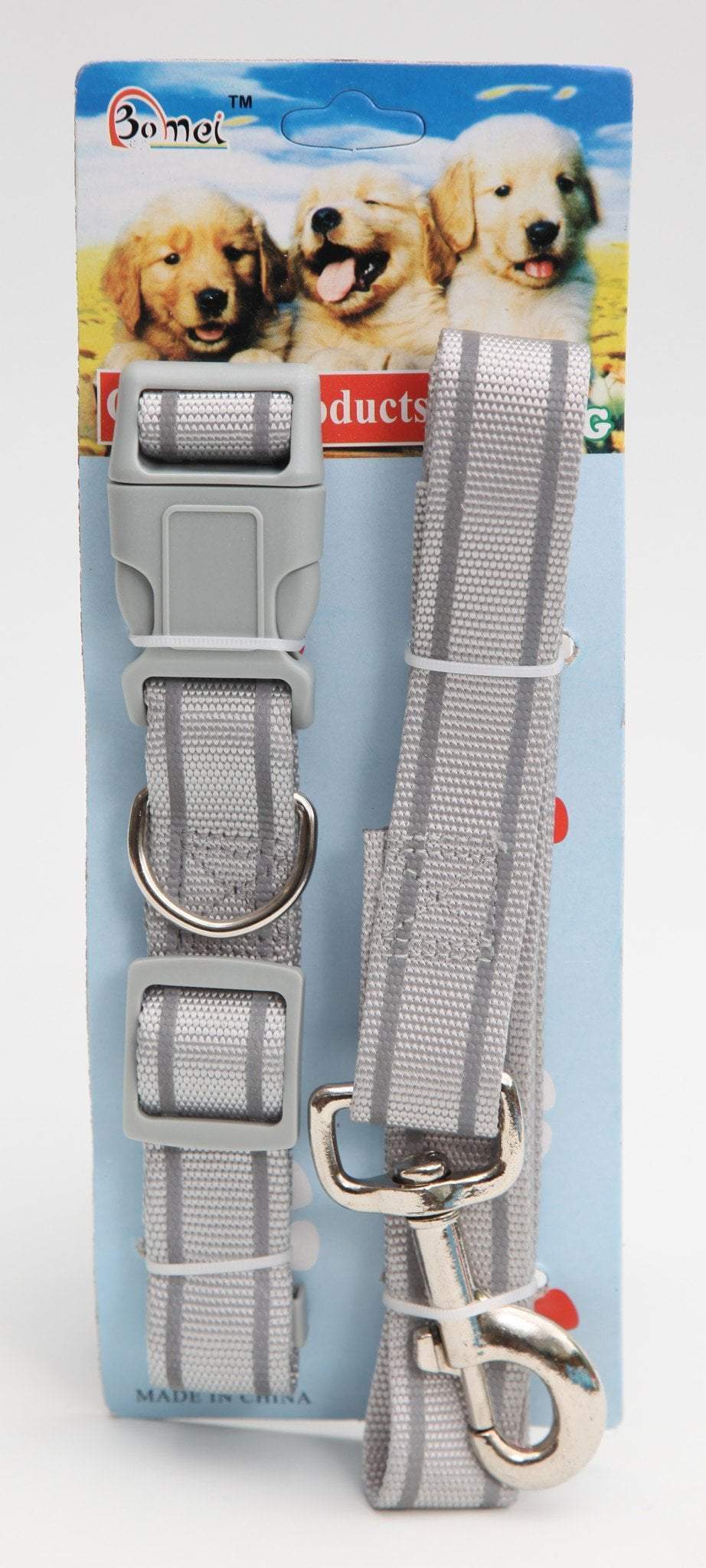 Pet Dog Lead Leash and Collar Assorted Colours 2826