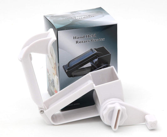 Plastic Hand Held Rotary Cheese Grater 1882