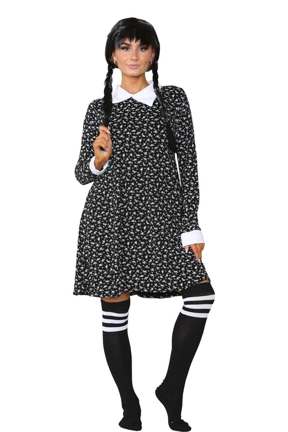 Gothic School Adult Pattern Swing Dress