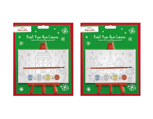 Christmas Painting Easel Set