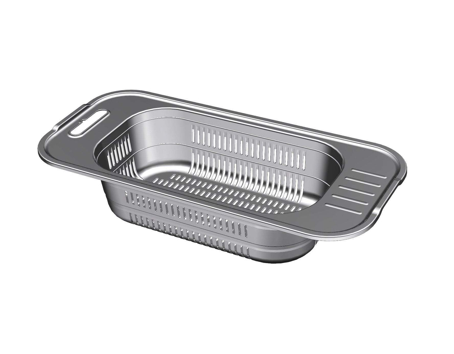 Plastic Deep Colander Sieve Vegetable Strainer Cooking Food Kitchen Sink Drainer 041314 (Parcel Rate)