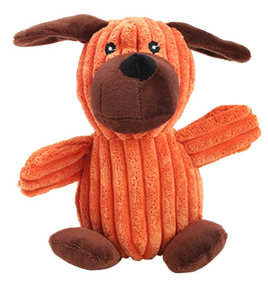 Dog Soft Toy Animals Assorted Designs And Colours 6715 (Parcel Rate)