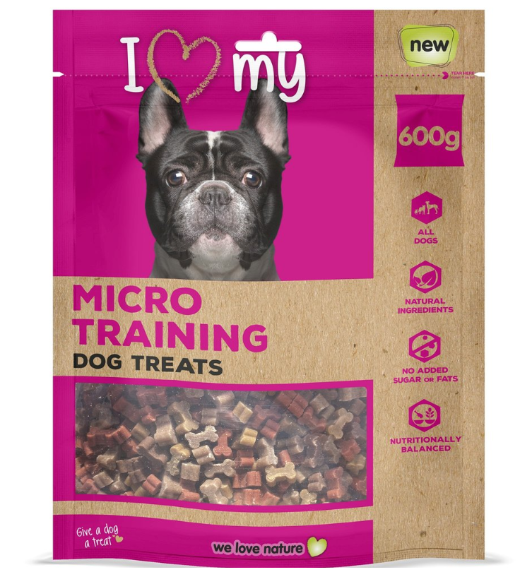 Pet Dog Micro Training Treats 600g Bumper Bag 74199 (Parcel Rate)