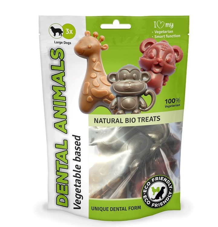 Pet Dog Animal Dental Treats Large Dogs 3 Pack 74946 (Parcel Rate)