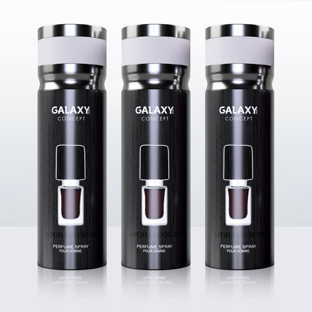 Galaxy Plus Concept AFGHANO NOIR Perfume Body Spray - Inspired By Black Afgano