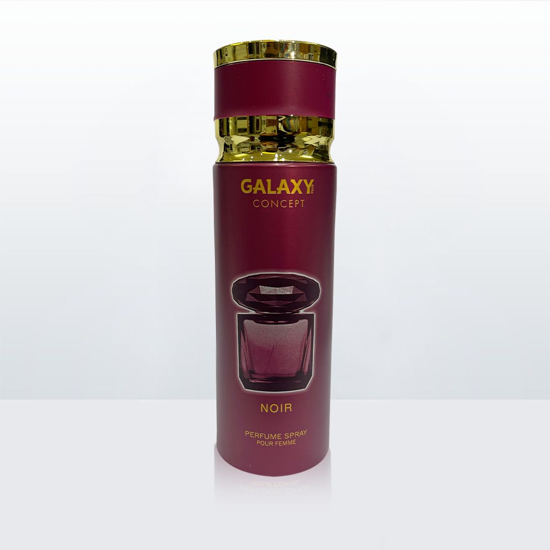 Galaxy Plus Concept NOIR Perfume Body Spray - Inspired By Crystal Noir