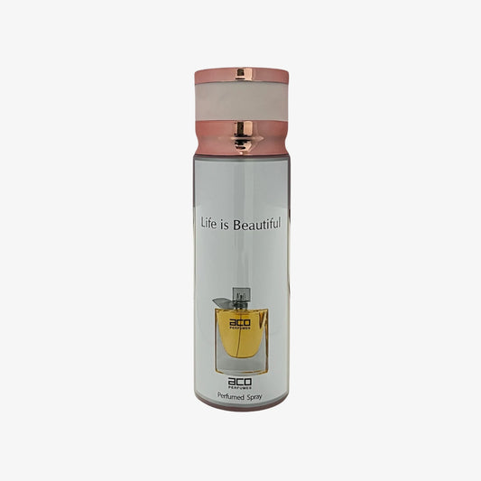 ACO Perfumes LIFE IS BEAUTIFUL Perfume Body Spray - Inspired By La Vie Est Belle