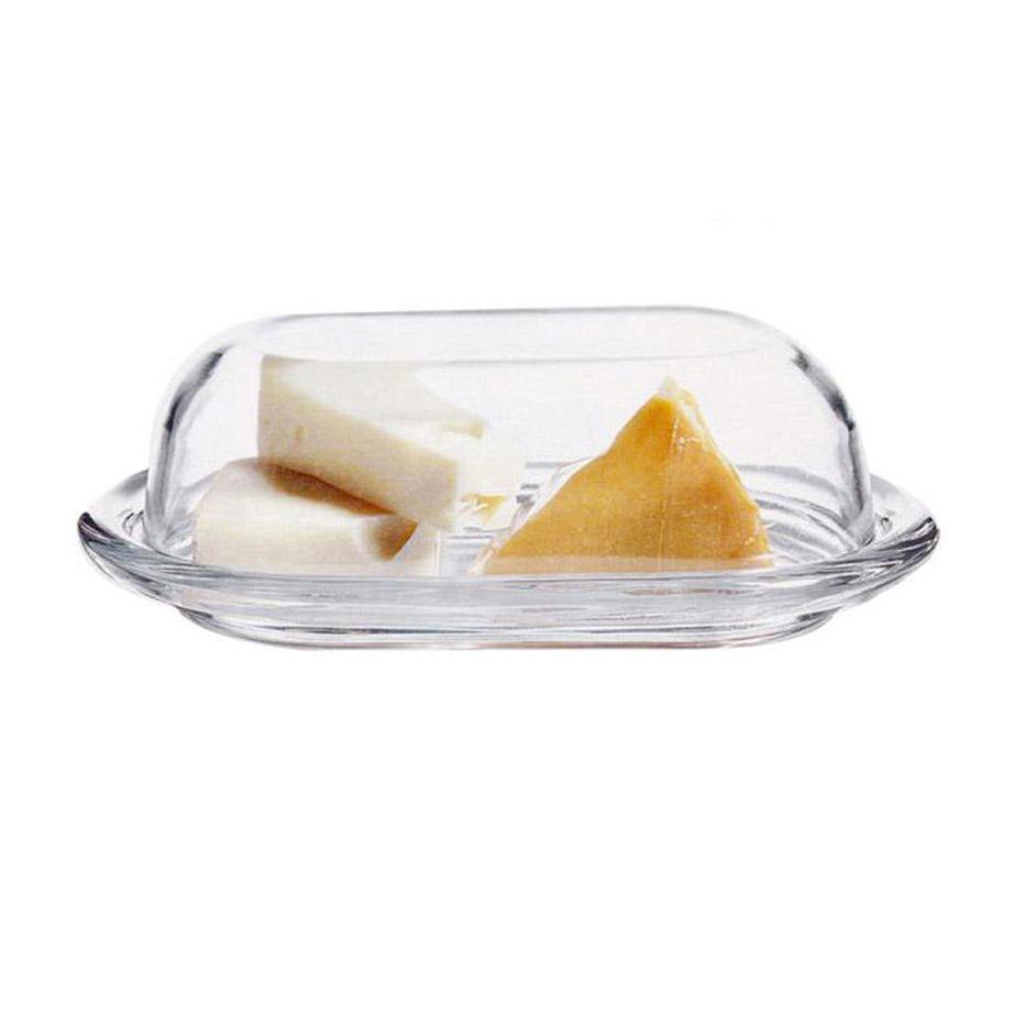 PB Standard Glass Butter / Cheese Dish 98402 A  (Parcel Rate)