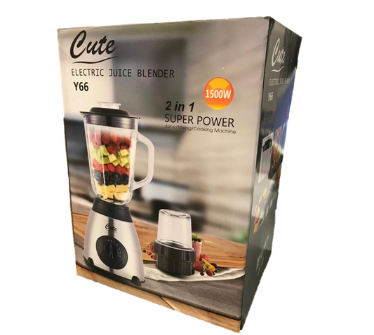 Cute Electric Juice Blender 1500W Y66 (Parcel Rate)